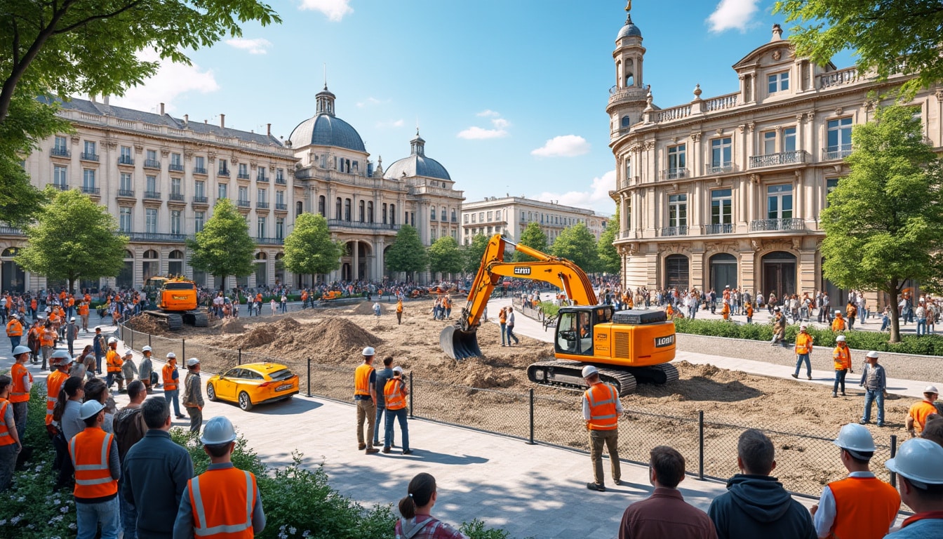 découvrez le lancement des travaux de revitalisation de la place gambetta à mazamet, une initiative visant à embellir cet espace central et à renforcer la vie locale. suivez les étapes de ce projet ambitieux et son impact sur la communauté.