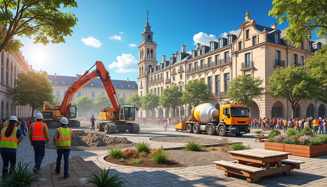 découvrez le lancement des travaux de revitalisation de la place gambetta à mazamet, une initiative visant à redynamiser le cœur de la ville et à améliorer la qualité de vie des habitants. ne manquez pas les mises à jour sur ce projet ambitieux qui transformera cet espace public en un lieu convivial et attractif.