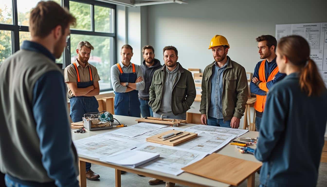 Illustration: Qu’est-ce qu’une formation à la rénovation du bâtiment ?