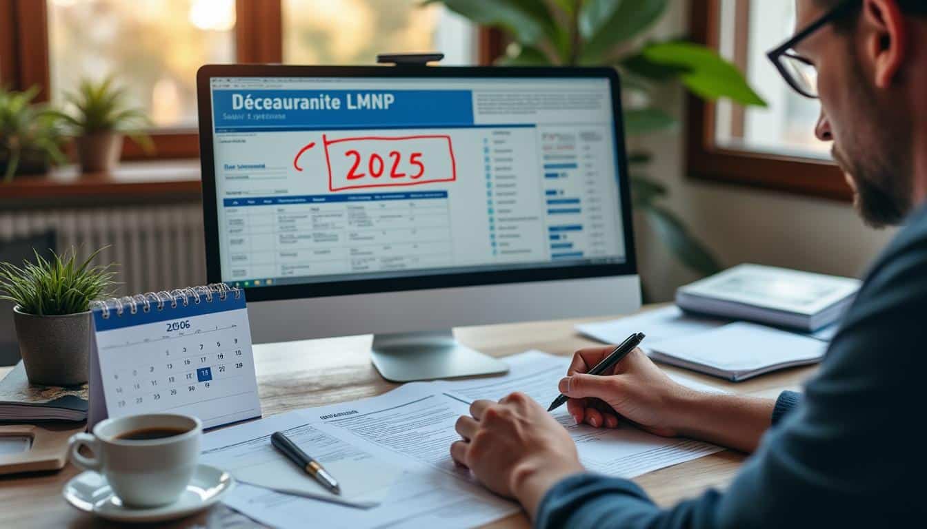 Illustration: Calendrier fiscal 2025 et date limite de déclaration LMNP