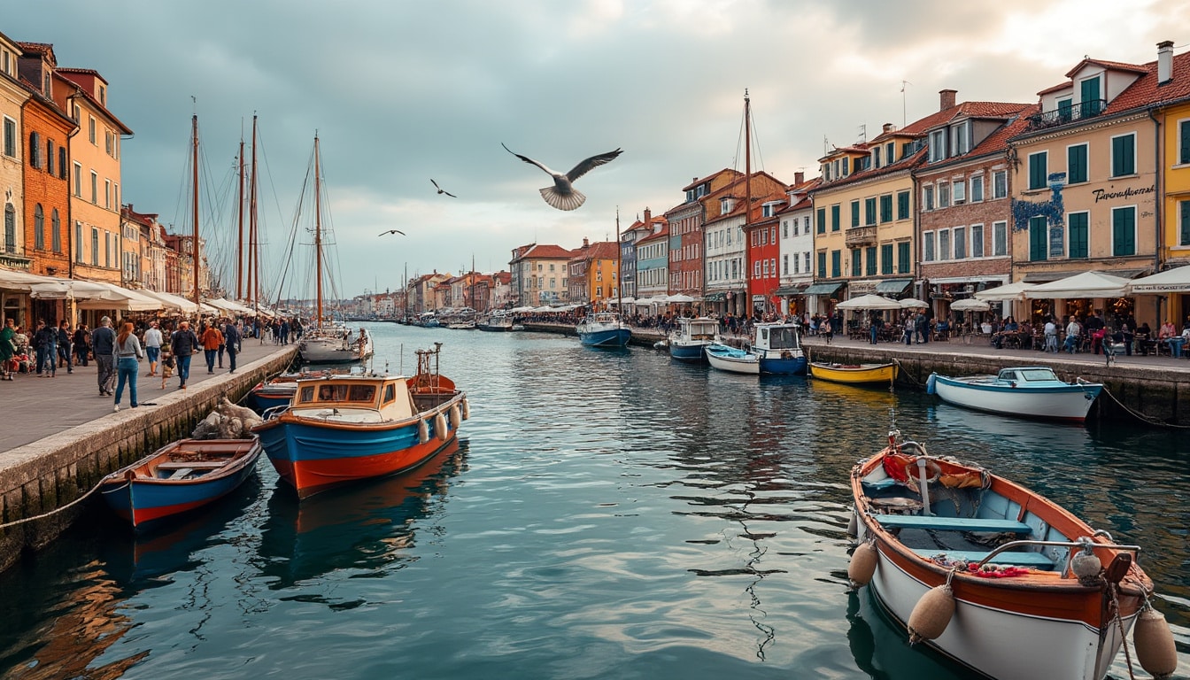 Illustration: Présentation générale et définition du quartier du port