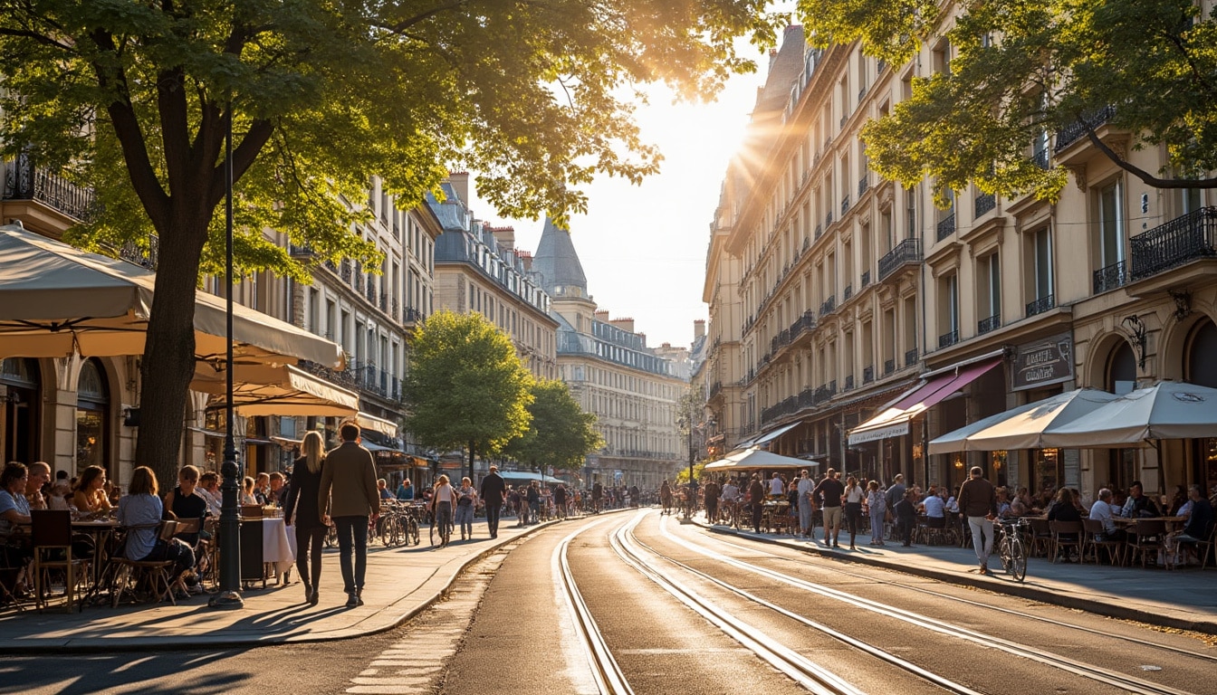 Illustration: Panorama des meilleurs quartiers urbains de Bordeaux pour vivre le meilleur moment