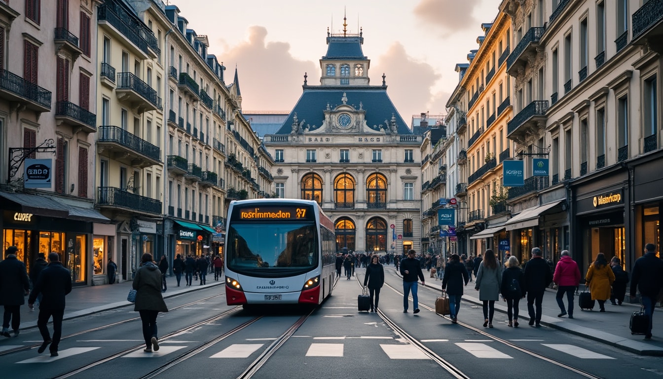 Illustration: Où se situent les quartiers de la gare en France ? Exemples concrets