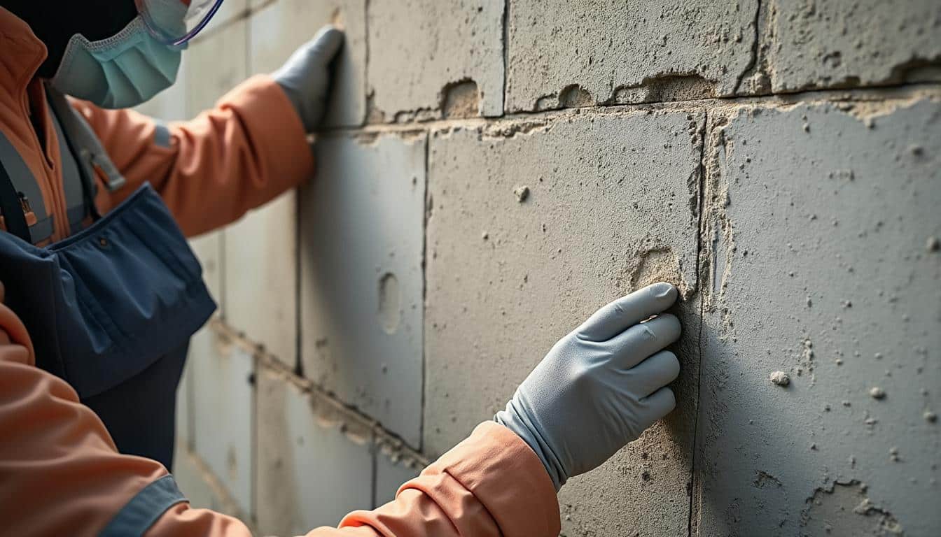 Illustration: Identifier les défauts et comprendre l’étanchéité d’une toiture contenant de l’amiante