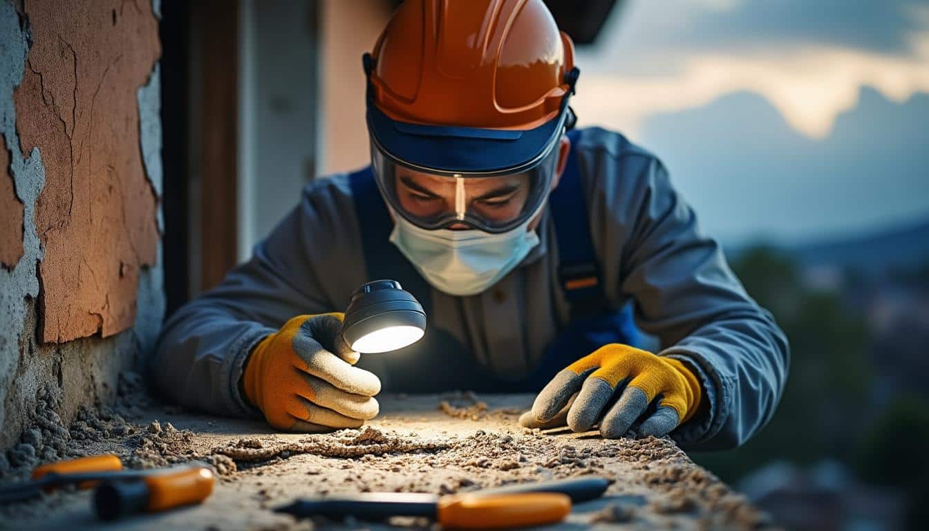 Illustration: Comment réaliser un diagnostic d’étanchéité sur une toiture en amiante : étapes et précautions