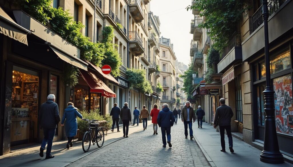 Comment l'habitat urbain évolue-t-il dans les quartiers centraux ?